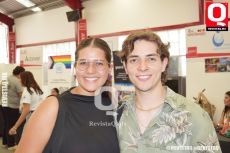 Azul Serratos y Sebastián Serratos