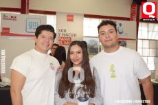 David Melendez,  Dana Toledo y Roberto Cordero