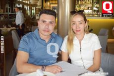 Paco Espejel y Andrea Peréz
