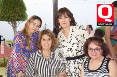 Cristina Pacheco,  Gabriela Bonilla,  Rosy del Toro y Lidia Hernández