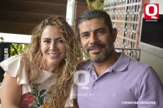 Arlette Grijalba y Gerry de Anda