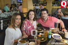 Jessica ibarra, Yolanda Arena y Adrián Moreno
