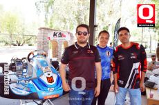 Nestor Rico, Claudia Lara y Víctor Aguilar