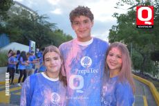 Camila Jiménez,  Matteo Marín y Miranda Morales
