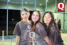Dannah Vargas,  Estefania Valenzuela y Camila Gómez