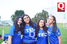 Mariana Muñoz,  Andrea Guzmán,  Johanna Estrada y Paulina Sopeña