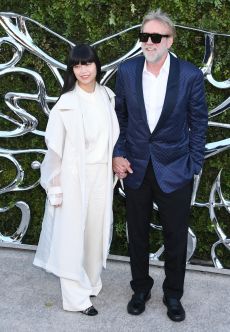 Riko Shibata y el actor Nicolas Cage
