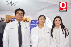 Dr. Carlos Reyes,  Dra. Ximena González y Dra. Ma. Guadalupe Segura