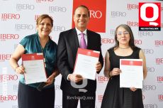 Elodia Castellanos Suárez, Javier Lahud Martínez y Ivete Sánchez Bravo