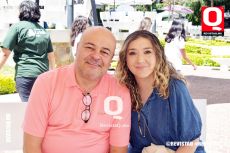 Alex Tejera y Claudia Hernández