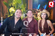 Eros Paredes,  Daniel Cárdenas y Natalia Arreola