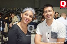 Yahaira Bustamante y Jorge Lara