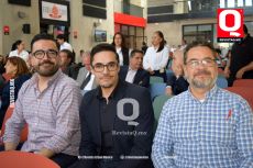 Jorge Patiño, Neftali Toledo y José Ramírez