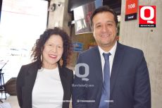 Liz Galván y Luis Padilla