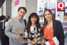 Rigoberto Castro, Marlen Tenango y Anabel Morán