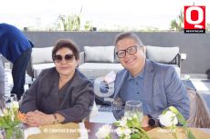 Leticia de Aceves y Marco Rodríguez