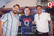 Óscar Belmonte, Carlos Garza y Cristo Rangel