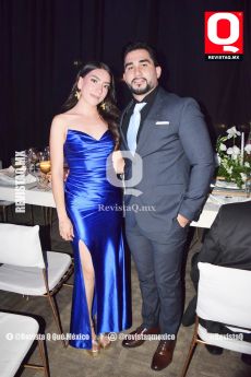 Fernanda Medina y Christian Villalobos