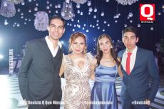 Jesús Padilla,  Noemi López,  Valentina Padilla y Juanjo Padilla