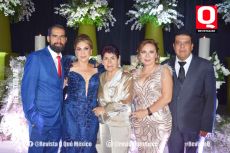 Juan Carlos López, Nora López,  Crecenciana Hernández,  Noemi López y Mauricio López