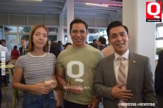 Mariana, Carrera Alcacio, David García  y Carlos Durán