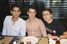 Miguel Ortega, Arturo Navarro y Edgar González