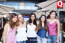 A   Majo Chessal, Mia Fernández,  Ines Arcelus, Constanza Orozco y Dalila Ibieta