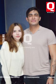 Angeline Nicacio y Iván Flores