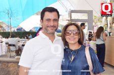 A  El evento fue organizado por la Mesa Directiva de Padres de Familia, encabezada por Héctor Tejada y su esposa Gabi Arroniz