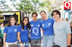Cristina Miranda,  Claudia Maldonado,  Everardo Gómez,  Caro Peréz y Santiago Tejada