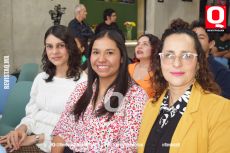 Lorena Jiménez,  Sandra Concha y Lizet Romero