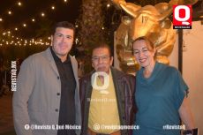 Gilberto Partida, Sergio Bibadilla y Zuli Valenzuela