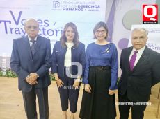 Miguel Valadez, Karla Alcaraz, Claudia Ssana Gómez y Manuel Vidaurri Aréchiga