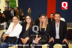 Diana Gamez, Alicia Rincón, Elvia Miranda y Guillermo González