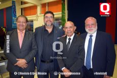 Fernando Márquez Rivas, Hector Daniel García,  Rodolfo Mujica y Hno. Roberto Medina