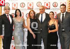 A   Arq. Pedro Mendez y familia .