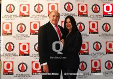 Dr. Ernesto Marín y Santillán con su esposa