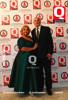 Norma Quintero y su esposo