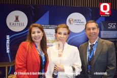 Mónica Gómez Lule, Marta Sahagún y Ricardo Díaz