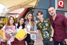 A  Eugenia Hernández,  Andrea Peréz Padilla, Patricia Mendoza,  Emiliano Hernández y Jesús Hernández
