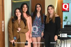 Michelle Estefanía Sujo López, Karen Galindo López, Liz Xcaret Valero López y Itzel Galindo Rea