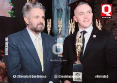 Gerardo Aguirre y Lic. Adrián Rubalcava Suárez,Director general del METRO de la CDMX. Foto. A, Rubalcava
