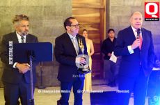 Gerardo Aguirre, El secretario de Salud de Guanajuato, Gabriel Cortés Alcalá y Dr. Ernesto Marín y Santillán .