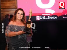 Paty Hurtado recibió el Premio Q