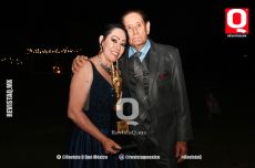 Verónica Sandoval y su papá Crispin  Sandoval