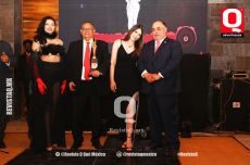 Viviana Manrique ,Lic. Jesús Ortega de la Peña, Gaby Arámbula y Jorge Trejo