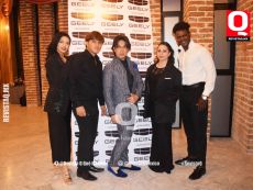 Viviana Manrrique, Omar Ornelas,  Eduardo Villegas, Paola Hurtado y Thmas Cañisales