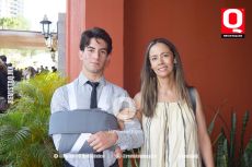 Luca Noriega y Raquel Díaz Infante