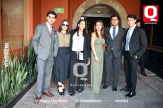 Marcelo Padilla,  Vanessa Fuentes,  Camila Muñoz,  Andrea García,  Diego Ferre y Ricardo Reyes
