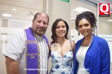 Abraham Cobarrubias,  Sandy Carmona y Sandra Carmona